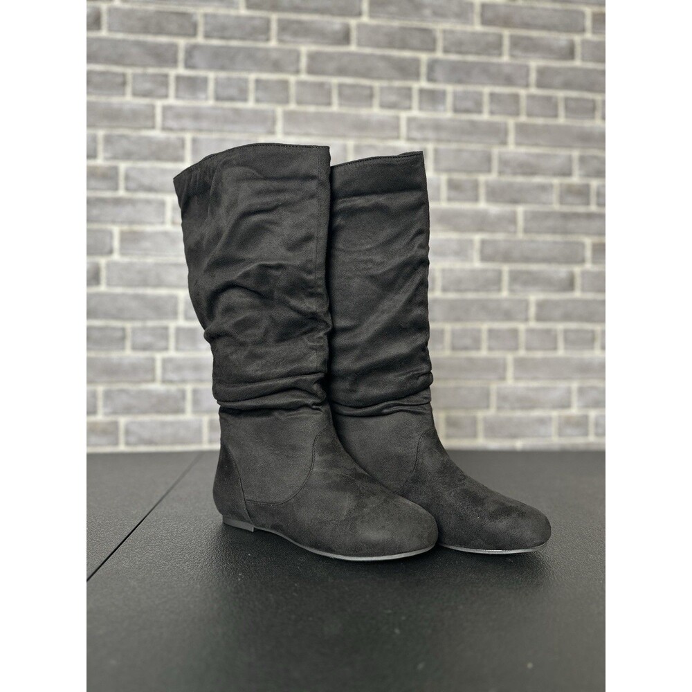 JOURNEE Collection REBECCA HIGH CALF BOOTS Womens SIZE 7.5M